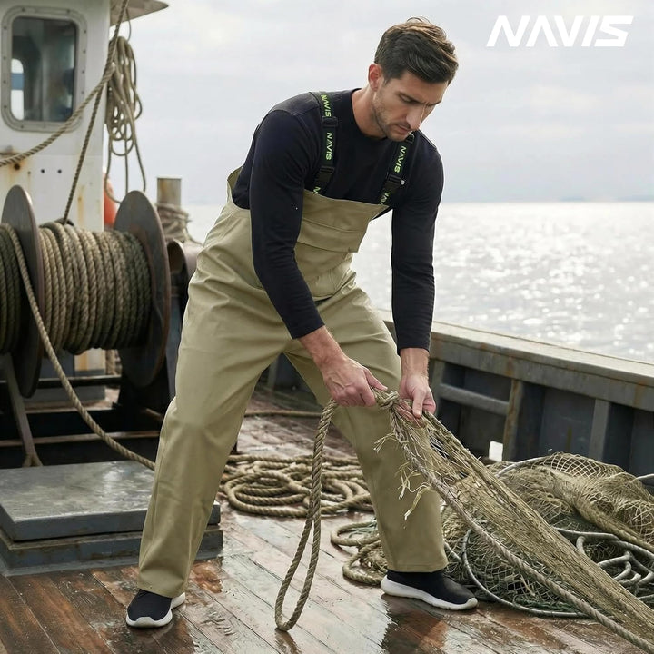 Workwear Regenlatzhose Herren Wasserdicht - 12000mm Regenhose, Arbeitshose für Baustelle, Outdoor, F