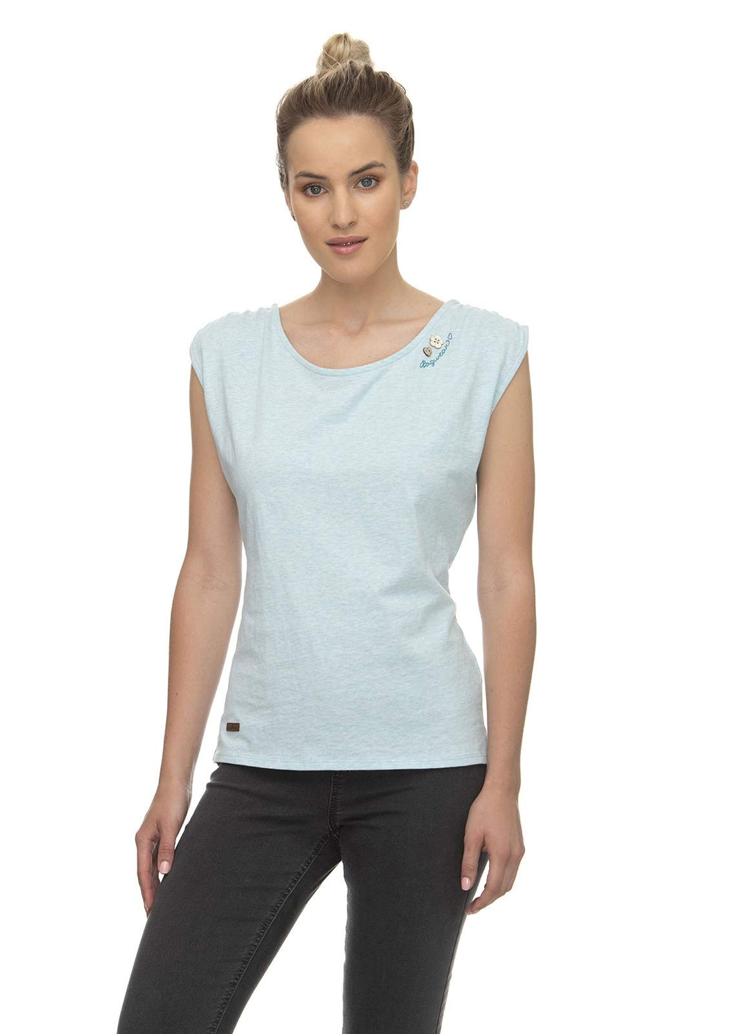 Ragwear Shirt Greta Grösse: L Farbe: 2035aqua