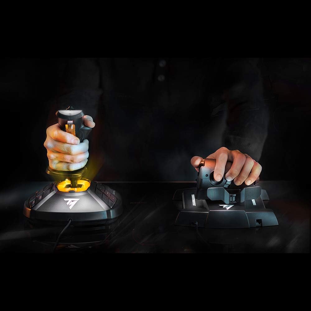 Thrustmaster T16000M FCS Hotas - Präzisions-Joystick und Schubregler für PC - Ideal für Flugsimulati