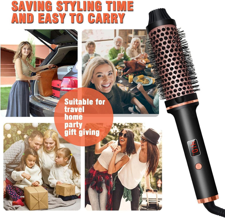 Thermal Brush Heated Brush Blowout Brush, For Wavy Talk Thermal Brush, Heated Round Brush Blow Out B