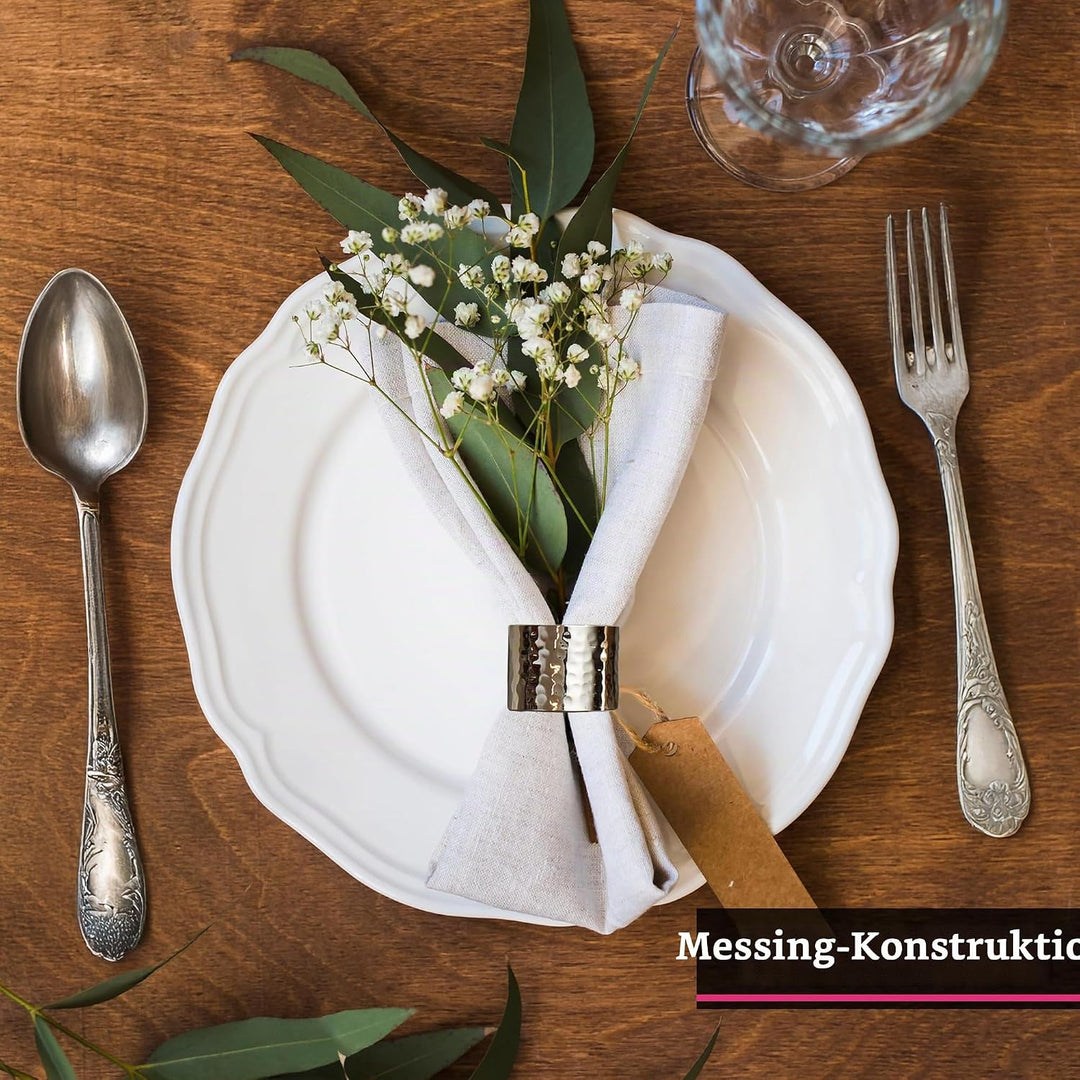 Premier Serviettenringe, Silber, Einheitsgrösse Einheitsgrösse Silber, Einheitsgrösse Silber