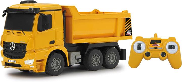 JAMARA 405108 - Muldenkipper Mercedes Arocs 1:26 2,4G - Kippmulde hoch / runter, Licht vorne, profil