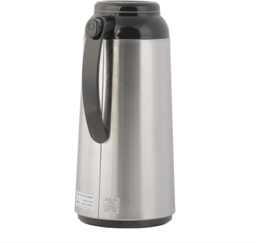 Zojirushi Premium Thermal 1.85 Liter Carafe, Brushed Stainless Steel by Zojirushi Schwarz / Chrom, S