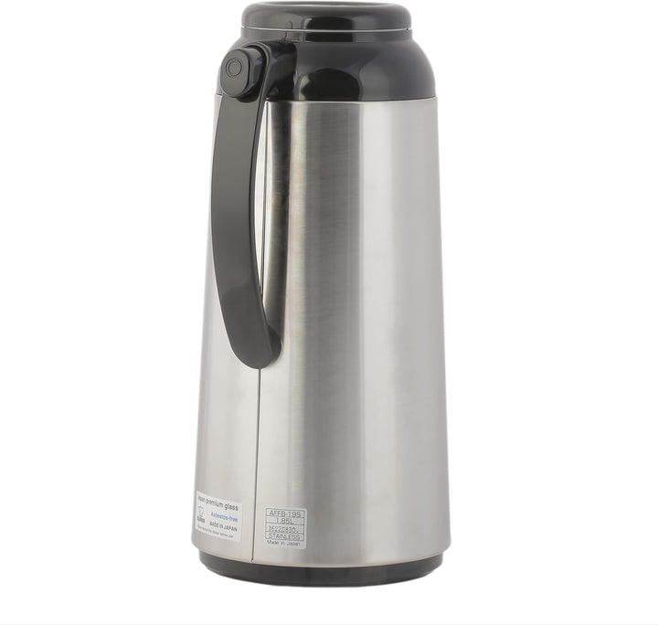 Zojirushi Premium Thermal 1.85 Liter Carafe, Brushed Stainless Steel by Zojirushi Schwarz / Chrom, S
