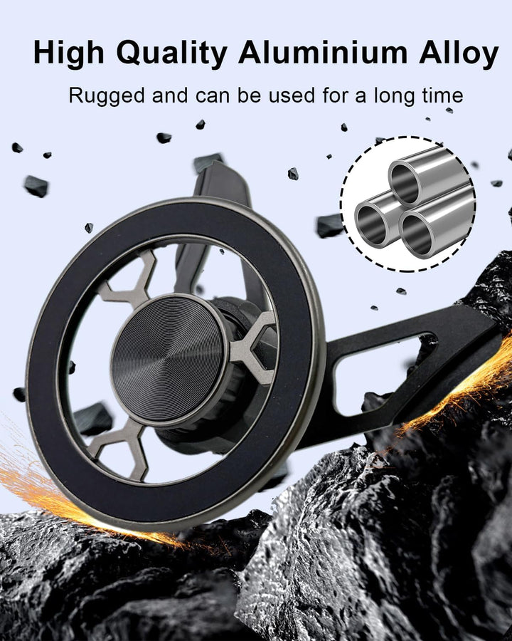 Magnet Handyhalterung kompatibel mit Audi A1 2010-2018 360 Grad einstellbares Kompatibel mit Magsafe