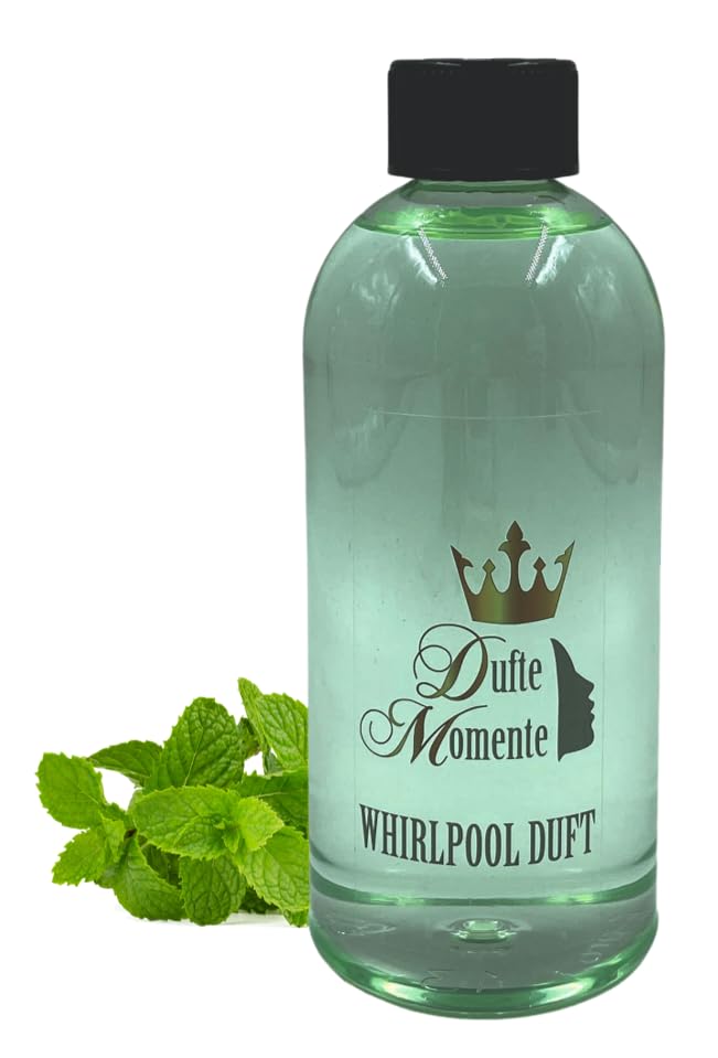 Dufte Momente | Whirlpool Duft Minze 500ml | Badezusatz | mit naturreinen und natürlichen ätherische