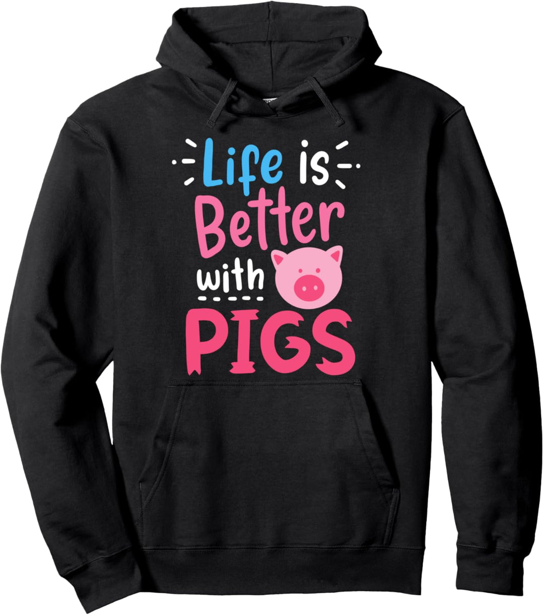 Schweine Schwein Pullover Hoodie