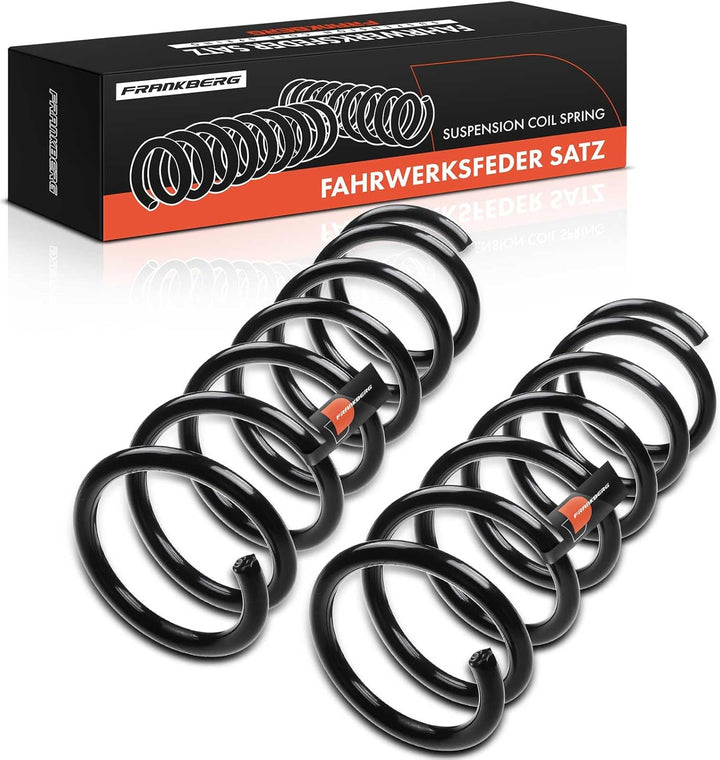 Frankberg 2x Federn Fahrwerksfeder Hinterachse Kompatibel mit V70 III 135 2.0L 2.4L 2.5L 3.2L D3 D4