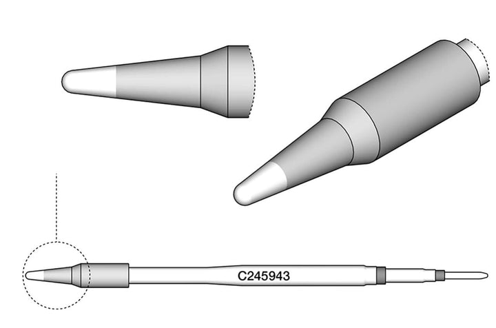 JBC C245943 Lötspitze für T245