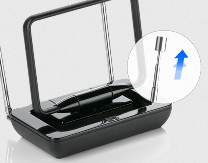 One for All – 3G-4G-5G-blockfilter - DVB-T2 Zimmerantenne Digital-TV in HD Dreh- und kippbar 0 bis 1