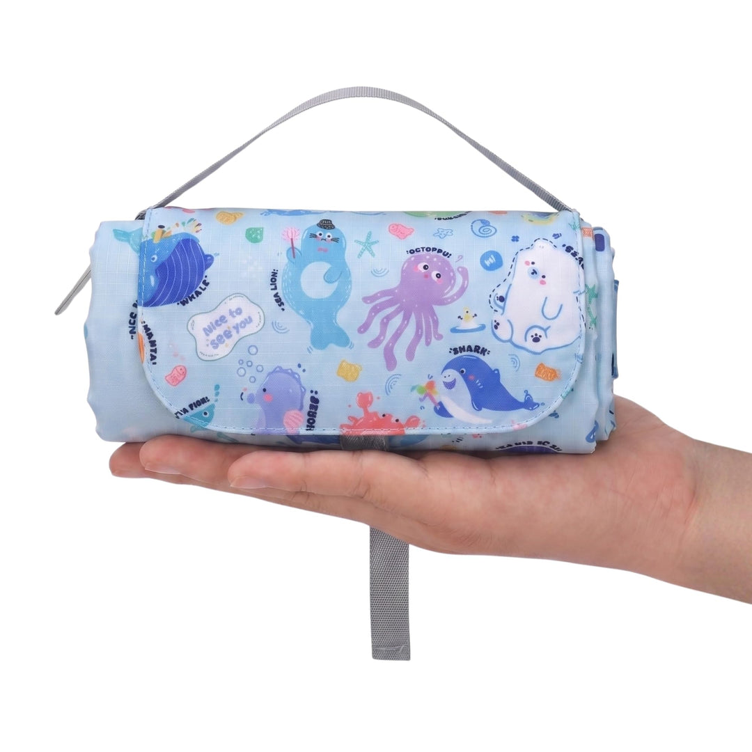 Picknickdecke 150 x 210 cm – Wasserdicht, Ultraleicht & Kompakt | Outdoor Decke in Grün für Picknick
