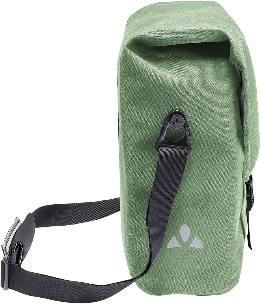 VAUDE Fahrradtasche für Gepäckträger Augsburg IV 20L Einheitsgrösse Willow Green, Einheitsgrösse Wil