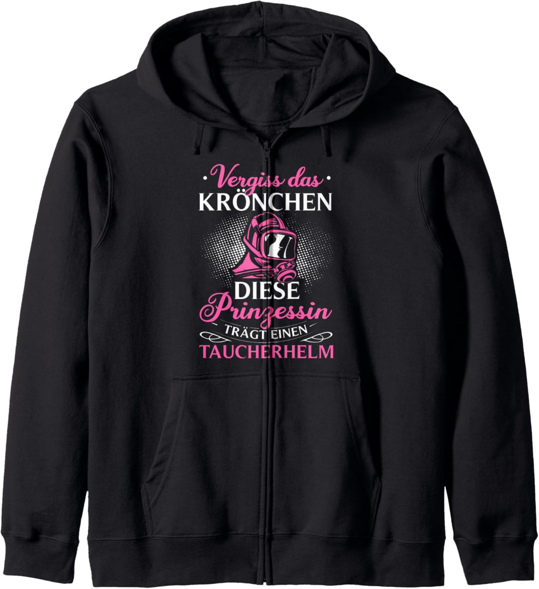 Tauchen Kleidung Tauchlehrer Schnorcheln Deko Taucherin Kapuzenjacke