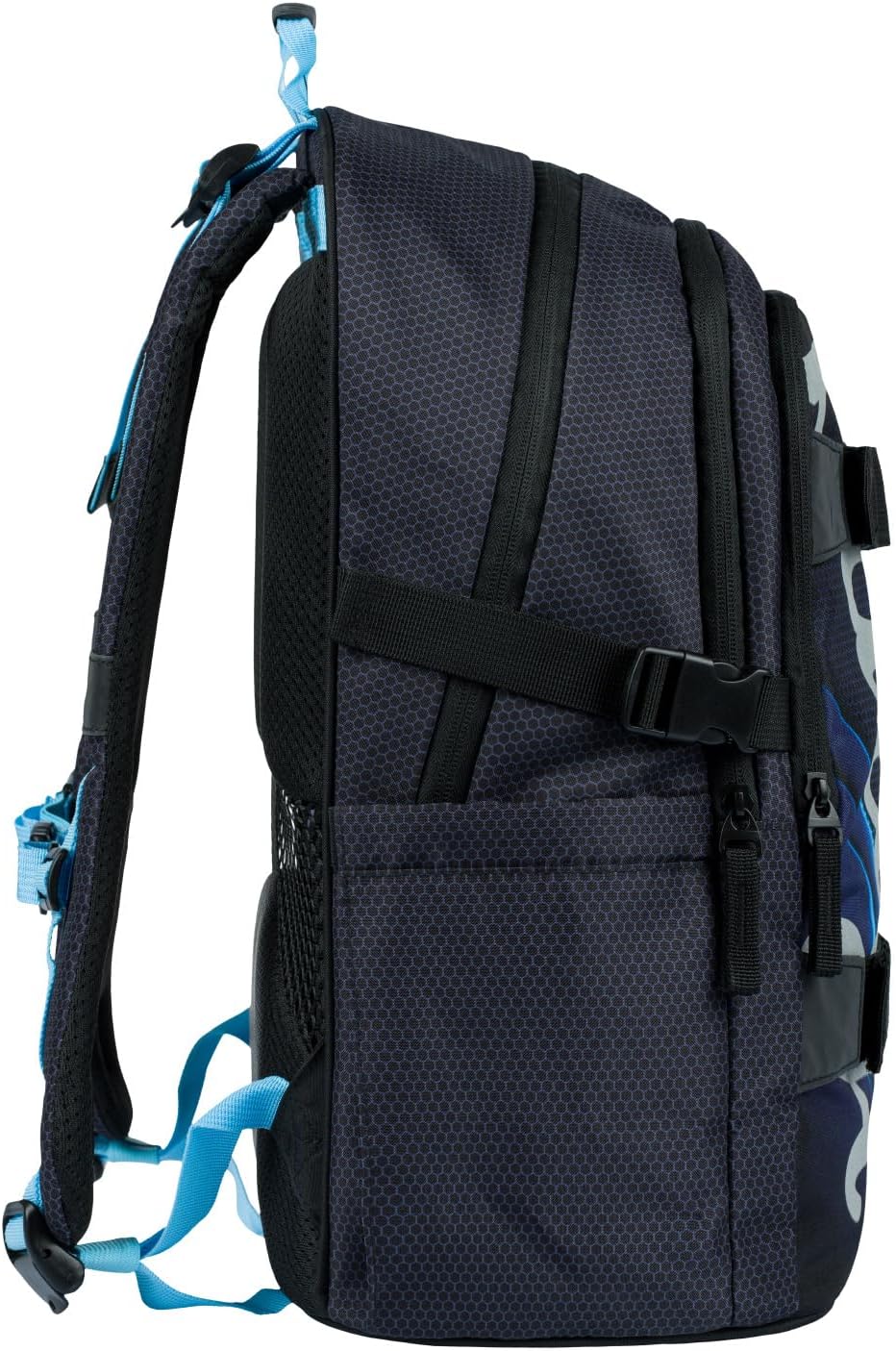 Baagl Schulrucksack für Jungen Mädchen Teenager - Skateboard Rucksack - Kinderrucksack mit Laptopfac
