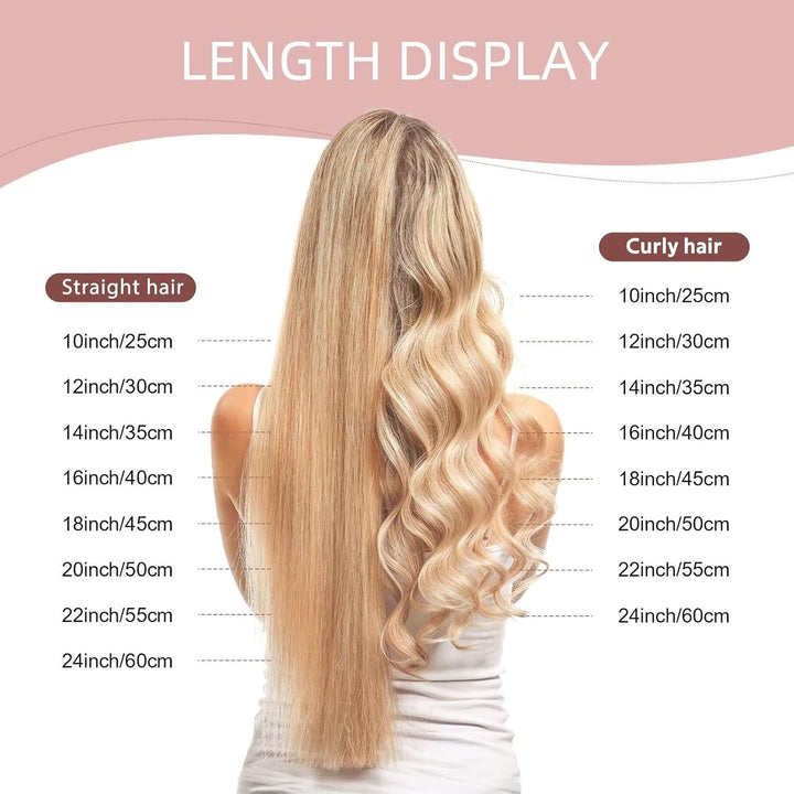 Haarteile Echthaar Bonding Extensions Echthaar Natürlich Weich Haarverlängerung 100% Remy Hair 0,5 G