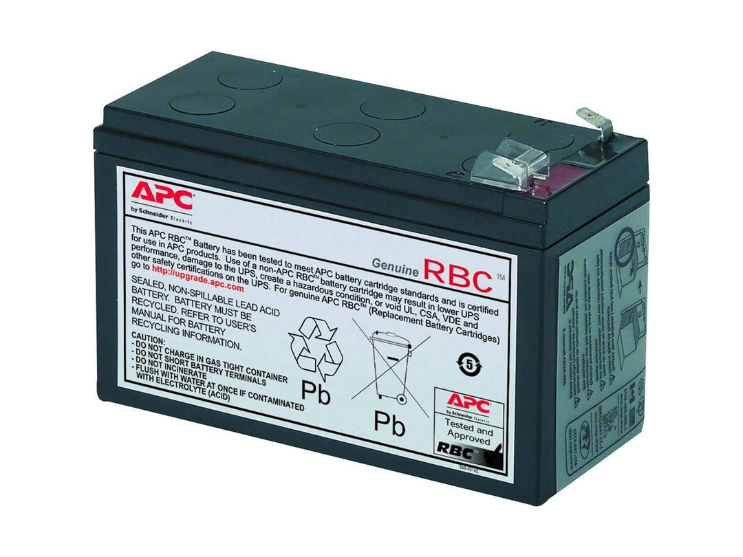 APC Replacement Battery RBC40 USV Ersatzbatterie 12 V - 7AH schwarz