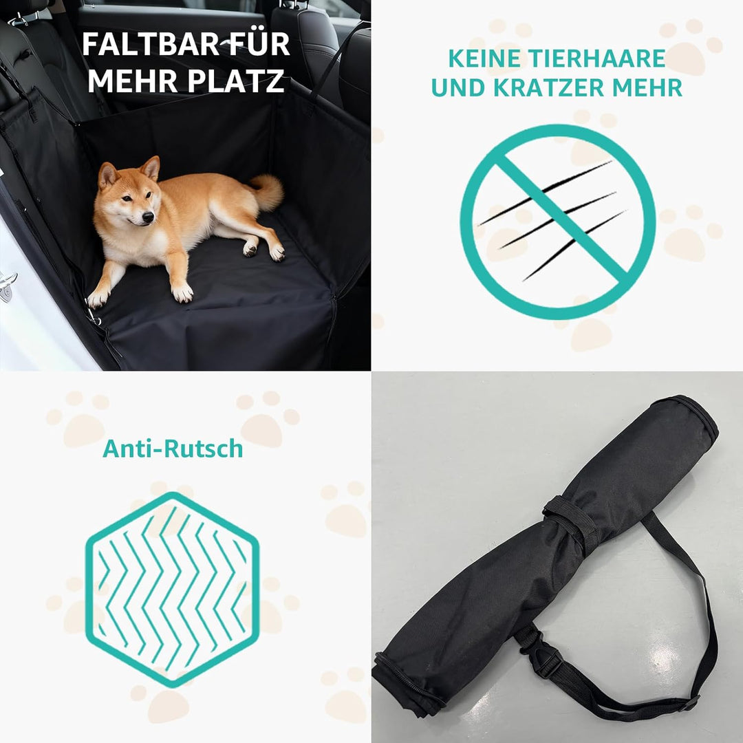 Extra Stabiler Hunde Autositz - Verstärkter Autositz für kleine und mittlere Hunde - Hochwertiger un