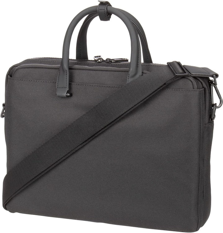 Calvin Klein Herren Remote Laptop Bag W/Sleeve Tasche, Ck Schwarz
