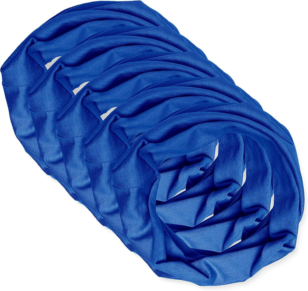 Trigema Unisex Mode-Schal (5er Pack) Grösse 2 für Erwachsene (42cm hoch, 23cm breit) Royal, Grösse 2