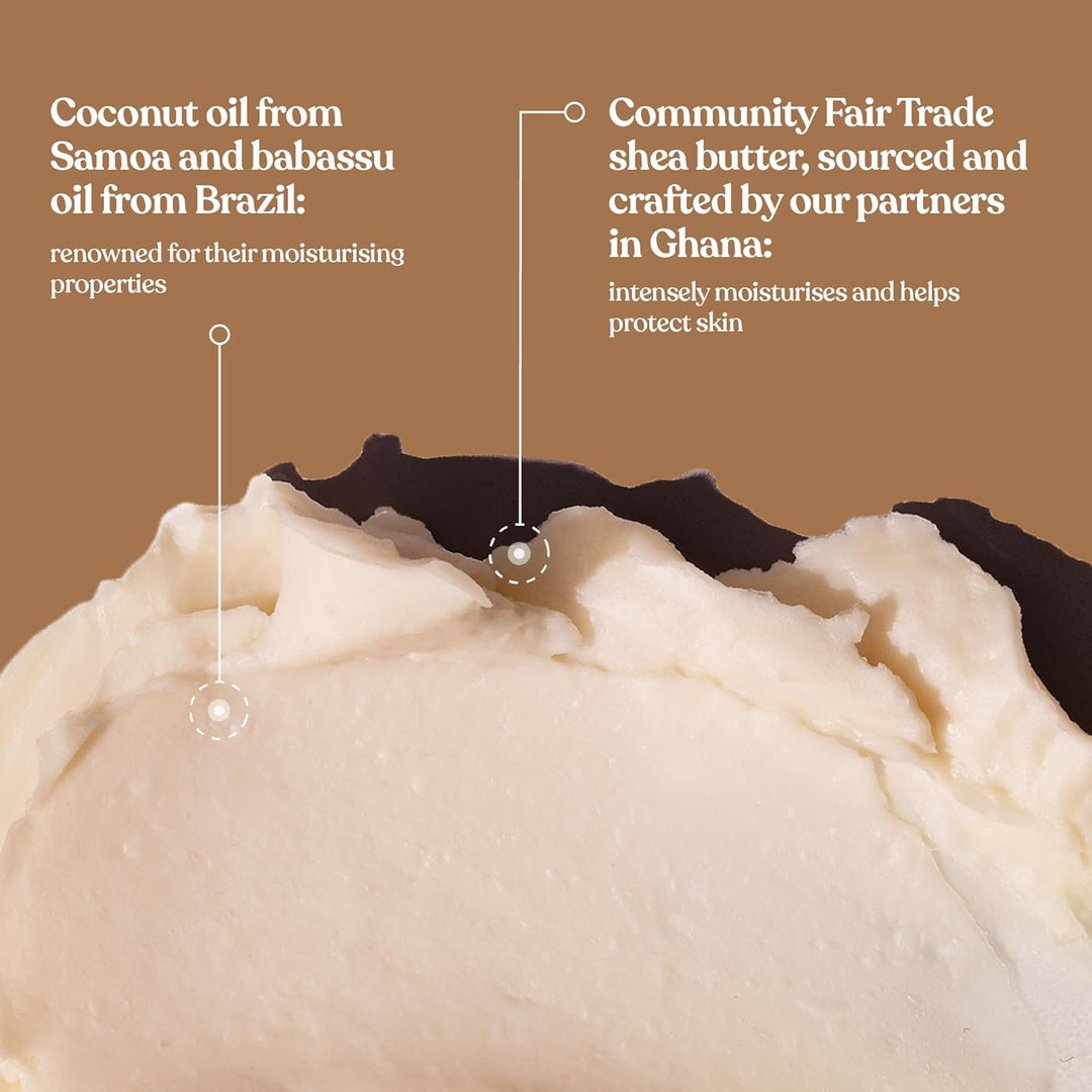 The Body Shop Coconut Body Butter/Kokosnuss Körperbutter für Trockene Haut grosse 400ml