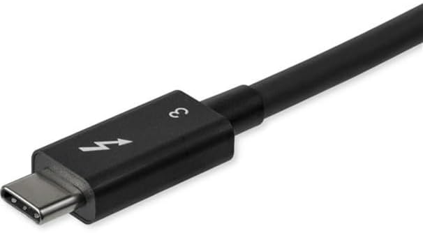 StarTech.com 80cm Passives Thunderbolt 3 Kabel, 40Gbps, 100W PD, 4K/5K Video, Thunderbolt Kabel, Kom