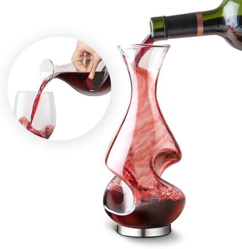 Décanteur aérateur à vin en coffret-Conundrum