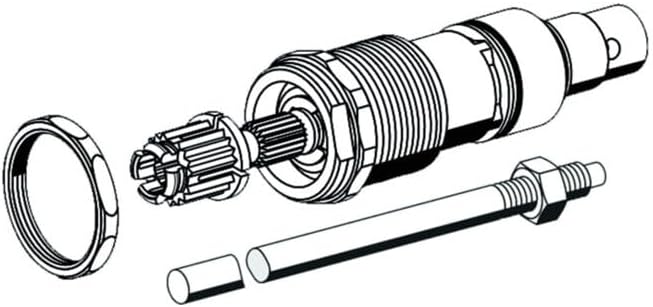 Schell 222350099 Oberteil inkl. Spindel 488mm, mit Ablänghilfe