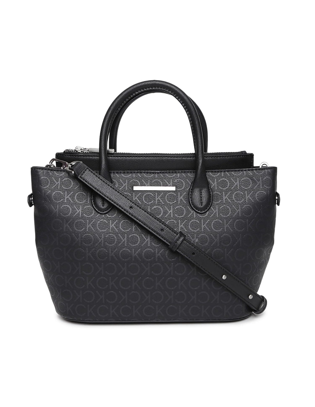 Calvin Klein DAILY DRESSED TOTE MD-EPI MONO, schwarz(black), Gr. One Size