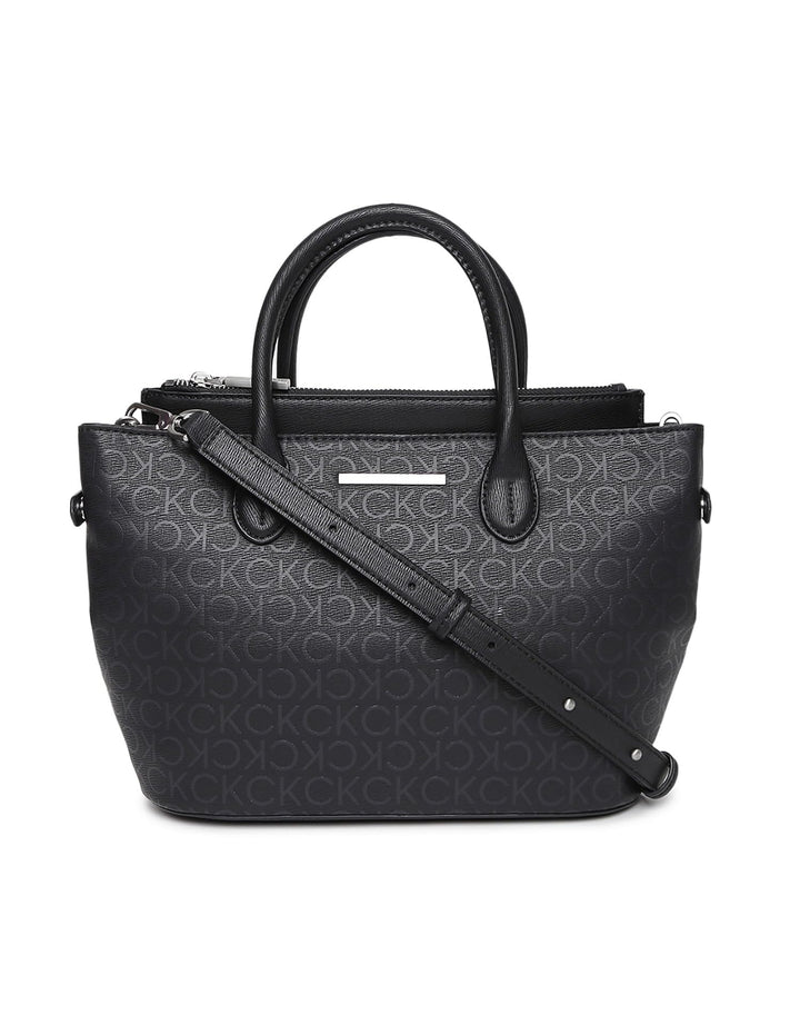 Calvin Klein DAILY DRESSED TOTE MD-EPI MONO, schwarz(black), Gr. One Size