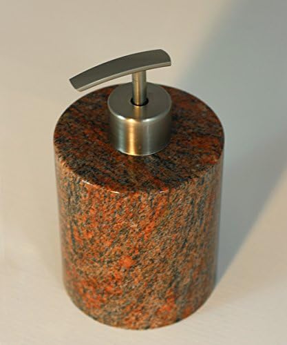 HOCHWERTIGER Granit NATURSTEIN Design Spender. Multicolor ROT Granit.