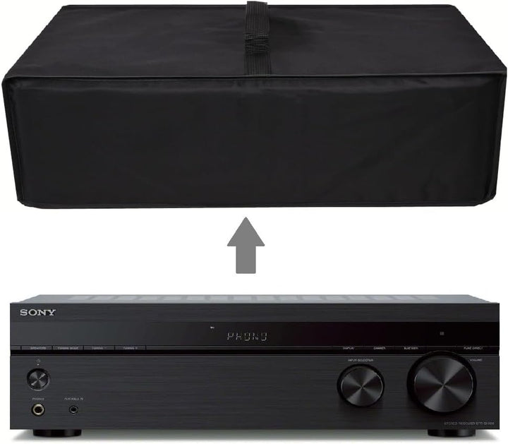 AF-WAN Nylon-Stereo-Empfänger-Staubschutz, wasserabweisend, Schwarz, für Sony STRDH190, STRDH590, On