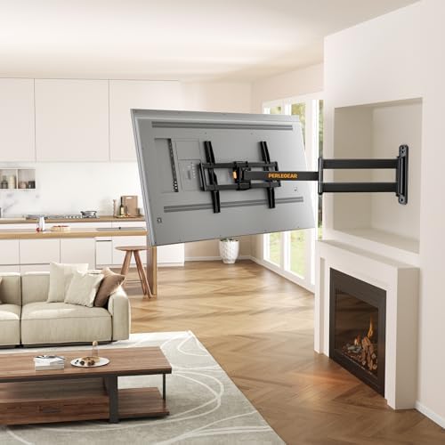 Perlegear TV Wandhalterung PGMFK6& PGLF18 mit 822mm Langem Arm wandhalterung Fernseher