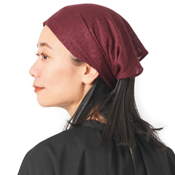 CHARM Leinen Haarband Herren Bandana - Damen Piraten Stirnband Kopftuch Kopf Band Elastisch Haarband