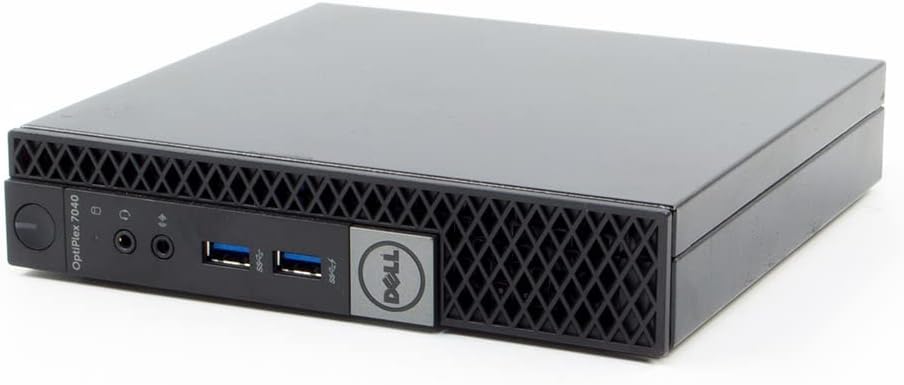 Dell Optiplex 7040 Micro Tiny Computer Intel 6th Generation i5 8GB DDR4 RAM 240GB SSD Disk Windows 1