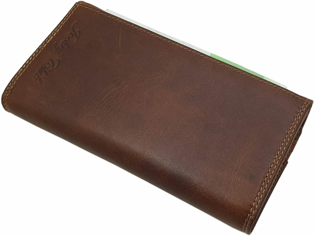 Grosse Rindleder Damen Geldbörse/Geldbeutel/Portemonnaie/Geldtasche mit Schmetterling-Motiv oder ohn