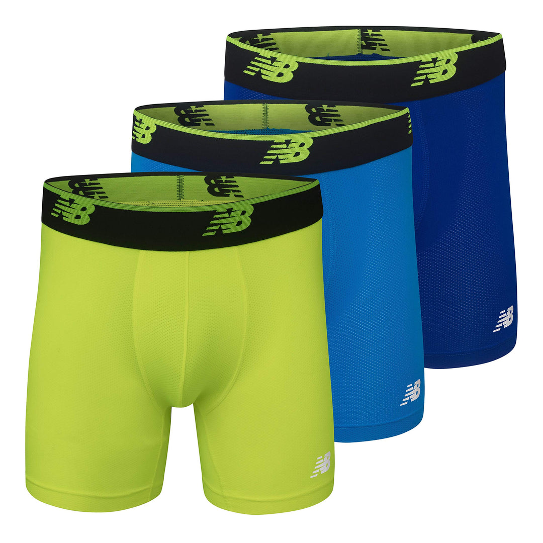 New Balance Herren Boxershorts S Team Royal/Hilite/Bolt, S Team Royal/Hilite/Bolt