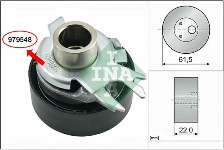 INA 530 0199 30 Wasserpumpe + Zahnriemensatz