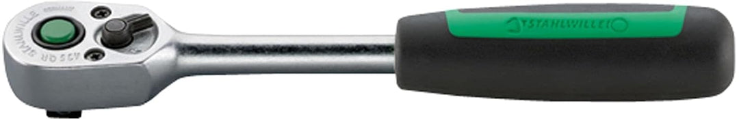 Stahlwille 435QR Knarre umschaltbar, 30 Zähne mit QuickRelease-Sicherheitsverriegelung und 2-Kompone