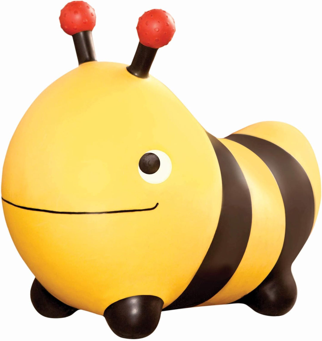 B. toys by Battat Hüpfball Biene Bouncer Bumble Bee mit Handpumpe, für Kinder ab 18 Monaten, Biene