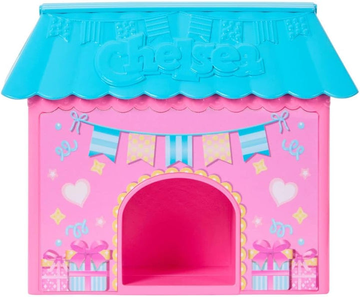 Barbie Familie und Freunde Club Chelsea Überraschungs-Geburtstagsparty Spielset mit Kleiner Chelsea-