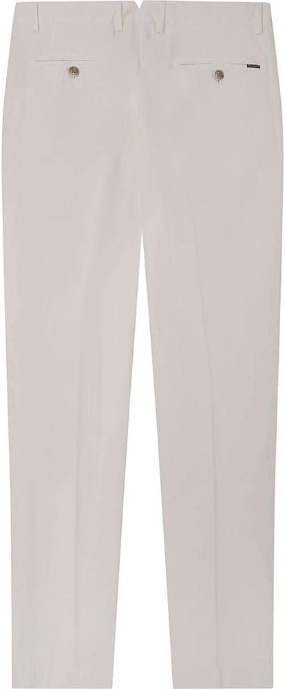 Hackett London Herren Core Sanderson Pants 32W / 30L Ecru, 32W / 30L Ecru