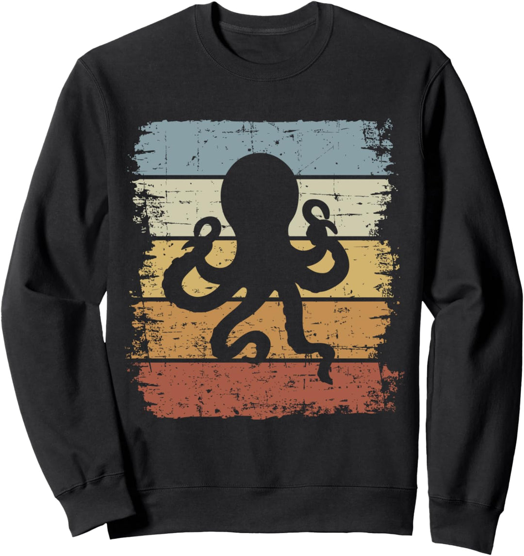 Oktopus Kraken Tentakel Tintenfisch Meer Kreatur Meerestiere Sweatshirt