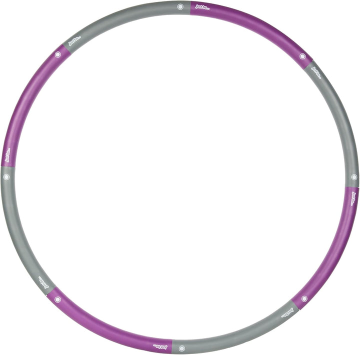 just be... Fitness Hula Hoop Reifen für Erwachsene und Jugendliche. Fitness Hula Hoop mit abnehmbare