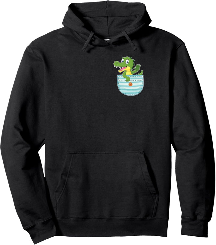 Krokodil Alligatortasche Krokodile Gator lustig niedlich Pullover Hoodie