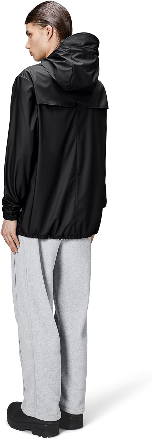 RAINS Unisex Stormbreaker Regenjacke XXS 01 Schwarz, XXS 01 Schwarz