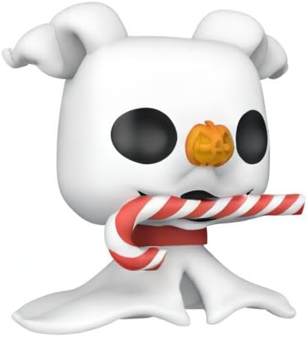Funko Pop! Disney: The Night Before Christmas 30th - Zero mit Candycane - The Nightmare Before Chris