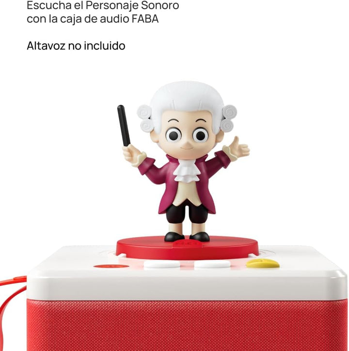 FABA Sound Charakter - süsse Symphonie von Mozart - Lieder - Spielzeug, pädagogische Inhalte, Spanis