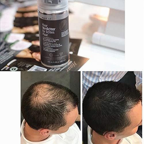 Hairfor2 Haarverdichtungsspray gegen lichtes Haar | Haarpuder | Streuhaar | Haarauffüller | Haarausf
