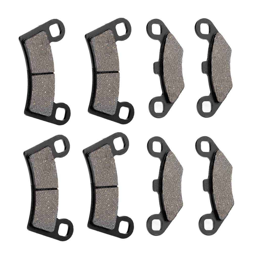 Bremsbeläge , Fydun 8st Iron Brake Pads Vorder und Hinterrad Bremsbeläge für RZR 800 570 2008-2015