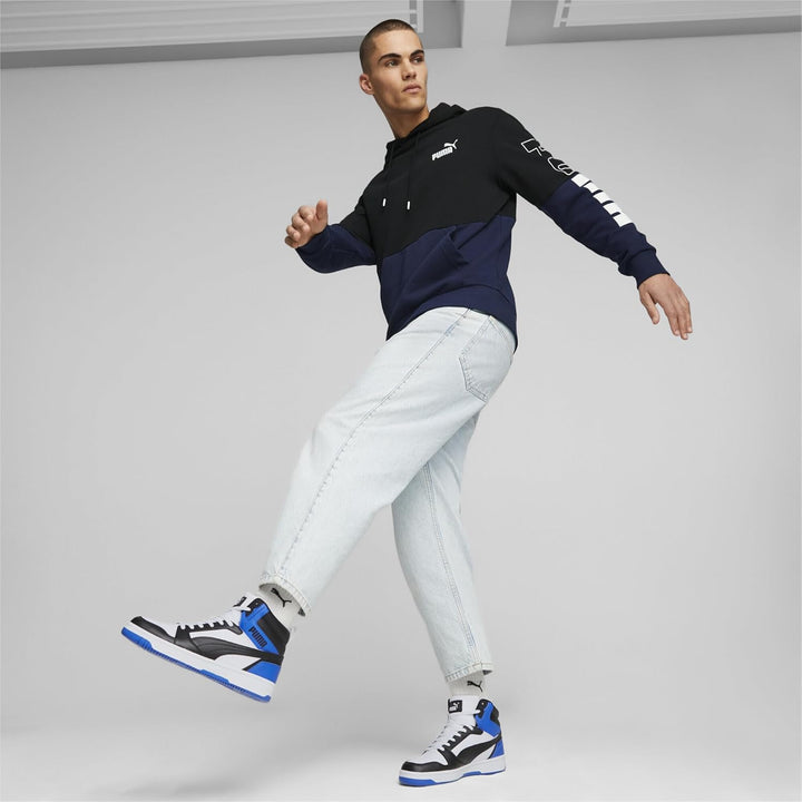Puma Unisex Rebound V6Sneaker 38 EU Puma White Puma Black Puma Team Royal, 38 EU Puma White Puma Bla